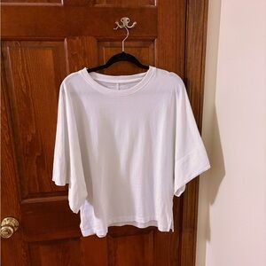 FREE PEOPLE We the Free Atlas Dolman Tee T-Shirt Knit Top Short Sleeve NWOT Sz S